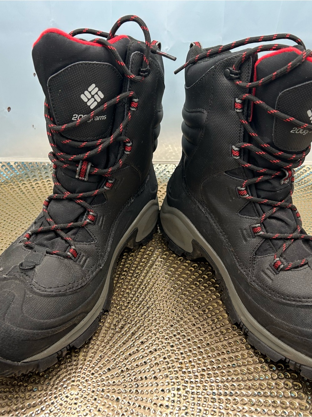 Columbia men 11 waterproof bugaboot insulated all terrain boots